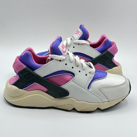 Nike Air Huarache Run PRM Playful Pink/Blue/Sail White FB9697-001 Sz M :7.5 W:9 - Picture 9 of 10